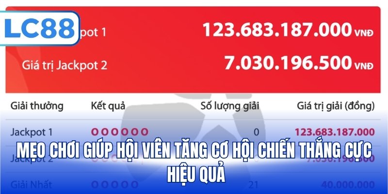 Mẹo chơi giúp hội viên tăng cơ hội chiến thắng cực hiệu quả